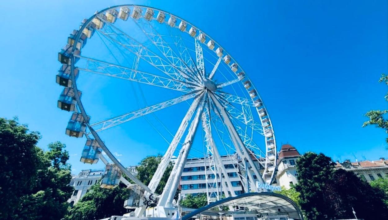 Downtown Deak-Ferris Wheel Luxury Home Budapest Bagian luar foto